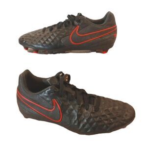 Nike Tempo Legend 8 Elite Soccer Cleats sz 6.5 black/red